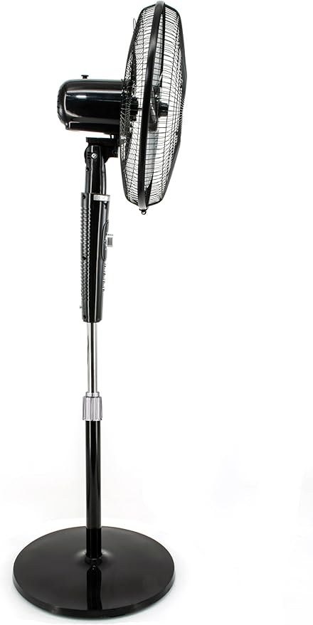 Havells Rigo Pedestal Stand Fan Black 400Mm
