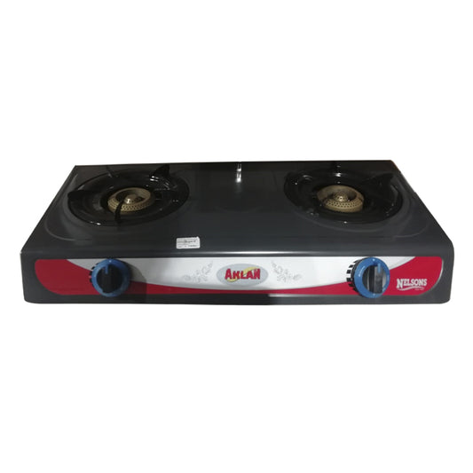 AKLAN Gas Cooker 2BR ANS-GC222NS