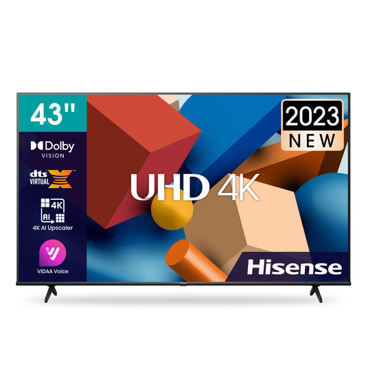 HISENSE 43 LED 4K SMART TV  43A61K