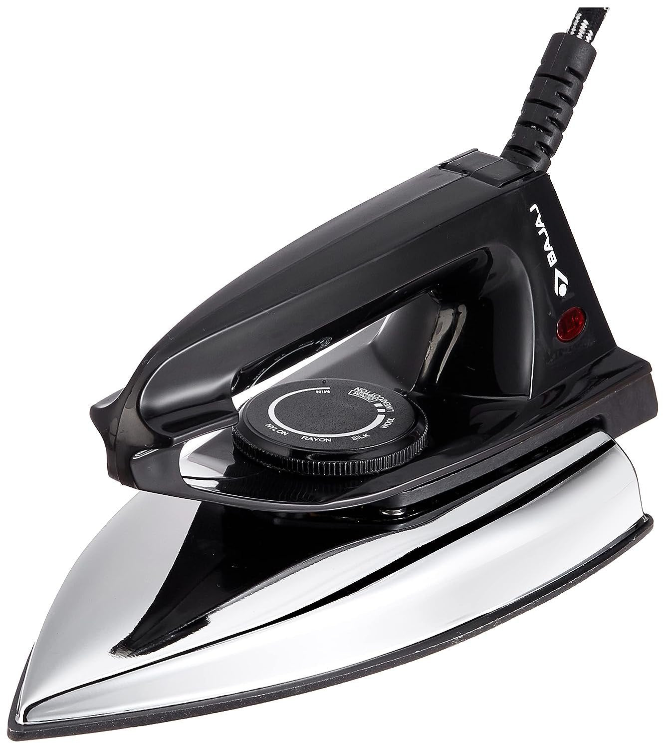 BAJAJ PLASTIC DX 2 LIGHT WEIGHT DRY IRON  BLACK