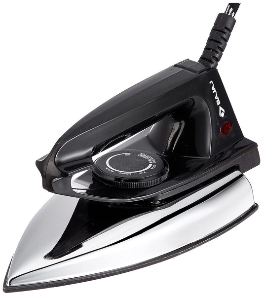 BAJAJ PLASTIC DX 2 LIGHT WEIGHT DRY IRON  BLACK