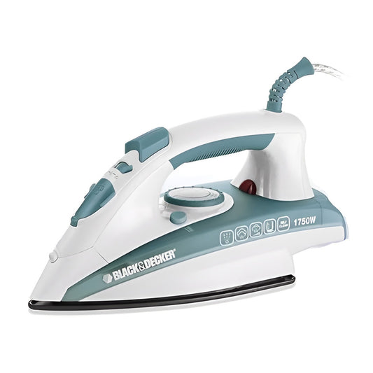 BLACK+DECKER Steam Iron X1600-B5 With Non-Stick Soleplate 1750W