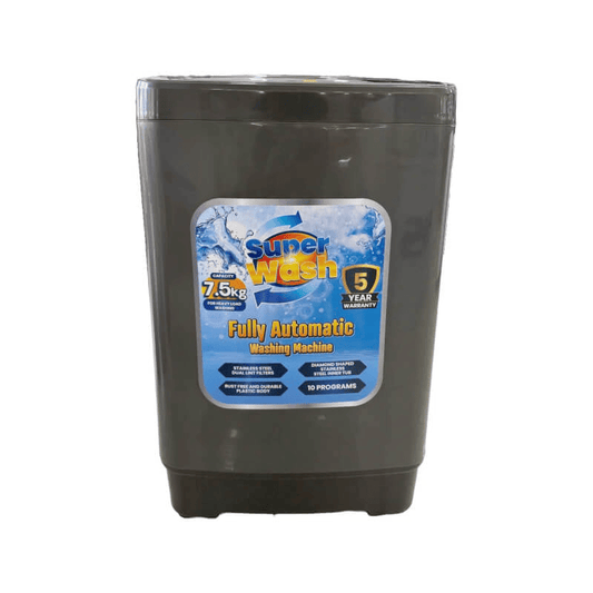 Singer Fully Automatic Washing Machine 7.5kg – SWM-FAR75PT