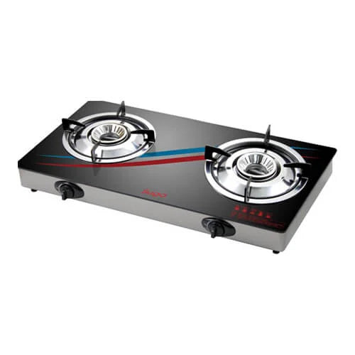 SUGA 2 Burner Glass Top Gas Cooker SGT-6000