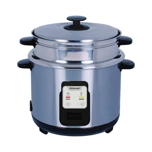 RICHSONIC RICE COOKER 2.8L STAINLESS STEEL  RSRC-6064SS - 1000W