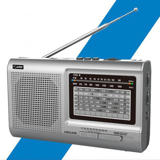 UNIC Portable Radio - 8 Band UR624SB